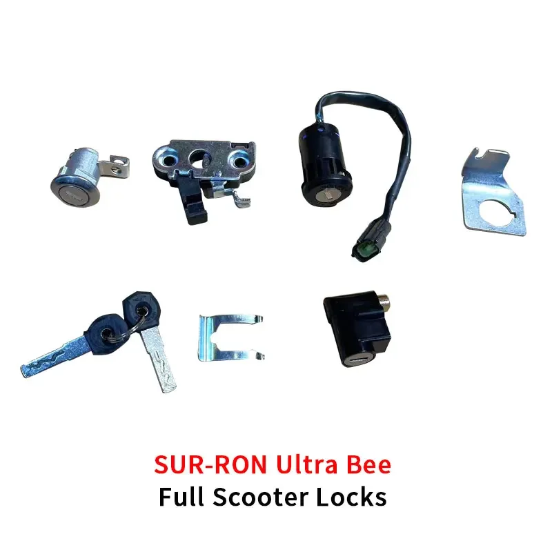 For SURRON Ultra Bee Full Bike Locks Original Belt Set Kit sur ron Off-road Dirtbike Original Accessories SUR-RON