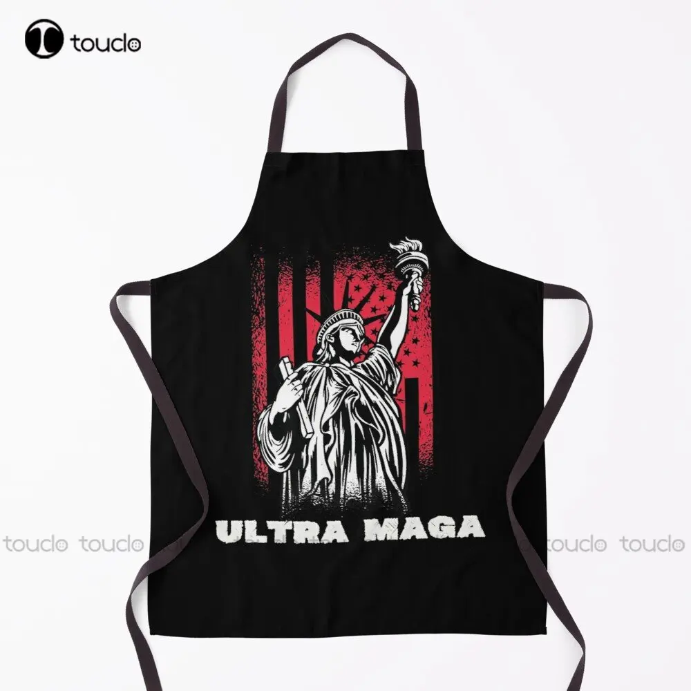 Anti Joe Biden Ultra Maga Apron Proud To Be Ultra Maga Garden Kitchen Household Cleaning Personalized Custom Apron Unisex Adult