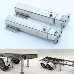 1:14th Scale Metal Trailer Landing Gear Holder Outrigger for Tamiya RC Dump Truck SCANIA 770S R620 VOLVO Arocs MAN TGX LESU Car