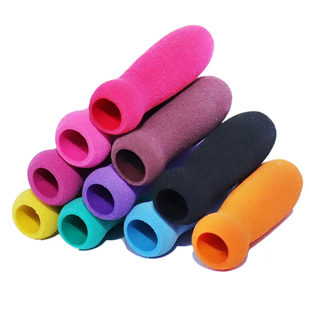 5 Pcs/10 pcs Pen Cover Color Random NBR Foam Pen Gripper Environmental Elastic for Mobile Pen for Wooden Pen Point Drill Pen Etc