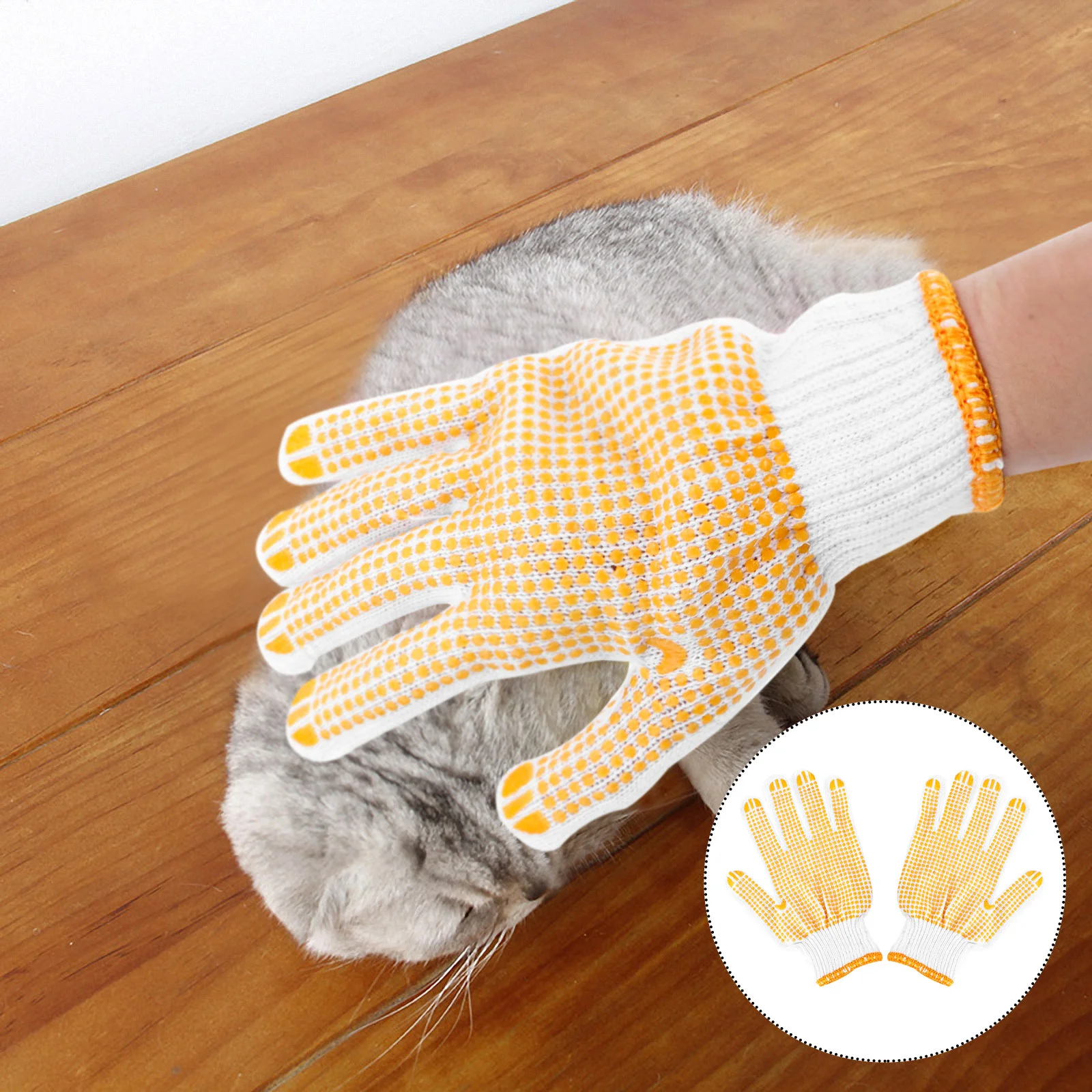Animal Handling Gloves Bite Proof for Small Hands Hamster Supplies Protection Work Cat Brush
