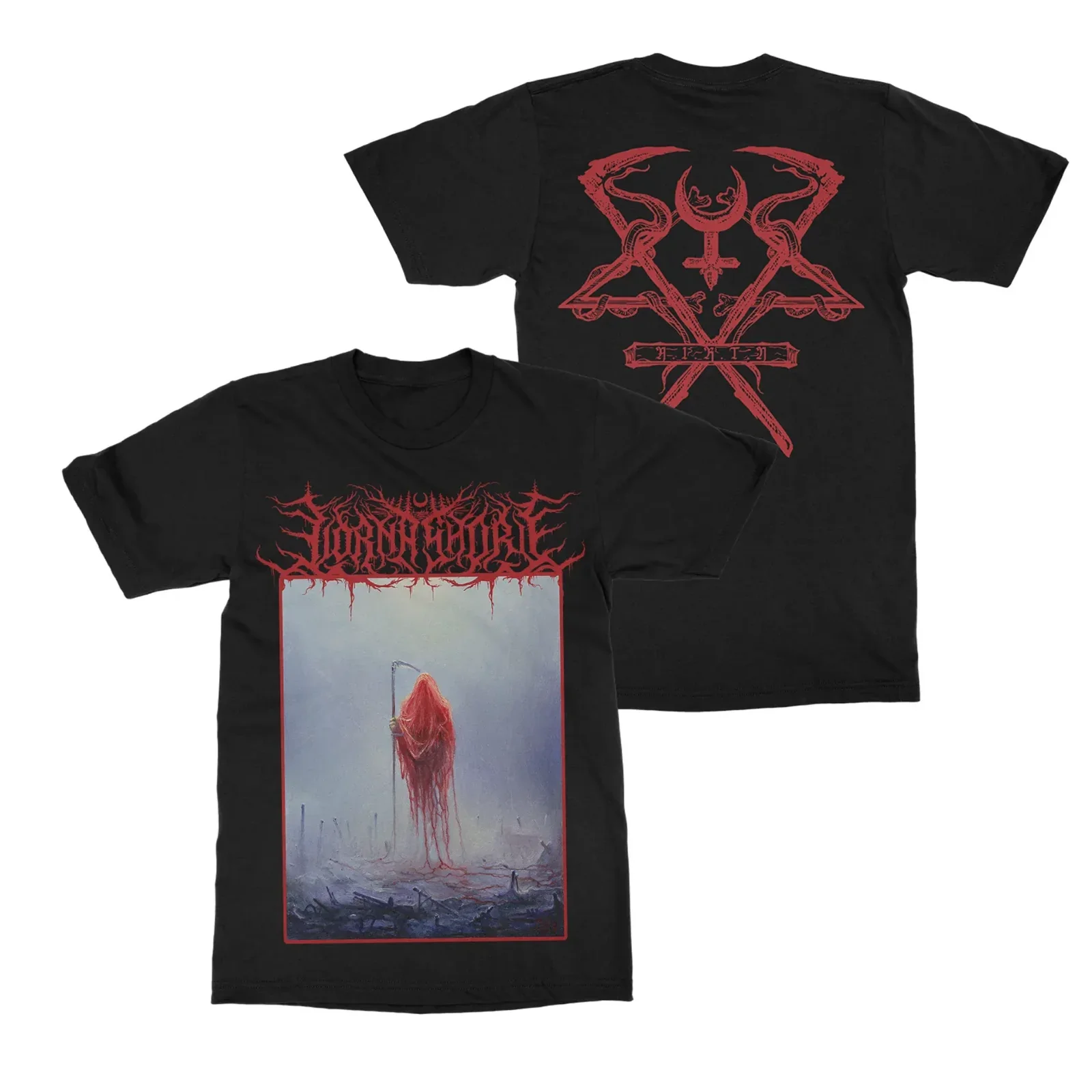 HOT NEW Lorna Shore 2 sides black T-shirt Unisex All sizes S-5Xl JJ3907