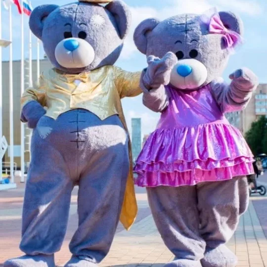 

Новый хит продаж: Костюм-маскот для взрослых — парные костюмы медведей из пены, для любителей мультфильмов, плюшевый, для Хэллоуина