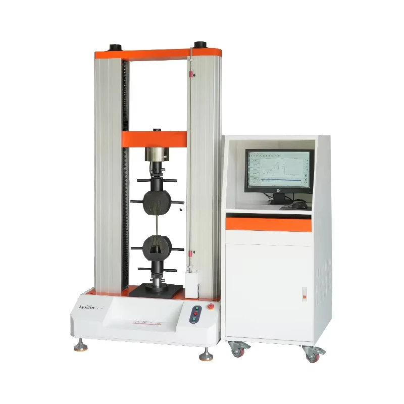 100KN Electronic Universal Test Machine Metal Bar Breaking Steel Tensile Strength Test Machine