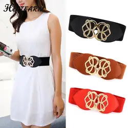 Fashion Female Waistband Wide Waist Elastic Stretch Belt For Women Cinch Waistband Dress Coat Clothing Accessories