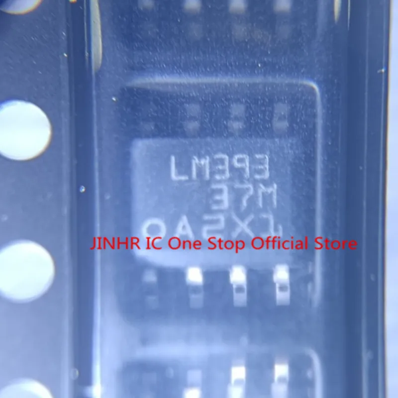 New 50PCS LM393DR LM393, soic-8, Dual differential comparator