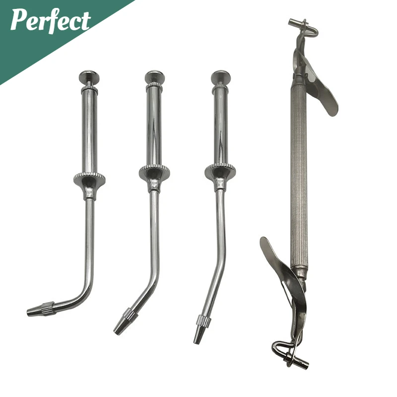 Dental Silver Amalgam Carrier Amalgam Gun Double End Restorative Cavity Filling Alloy Tools and Instruments