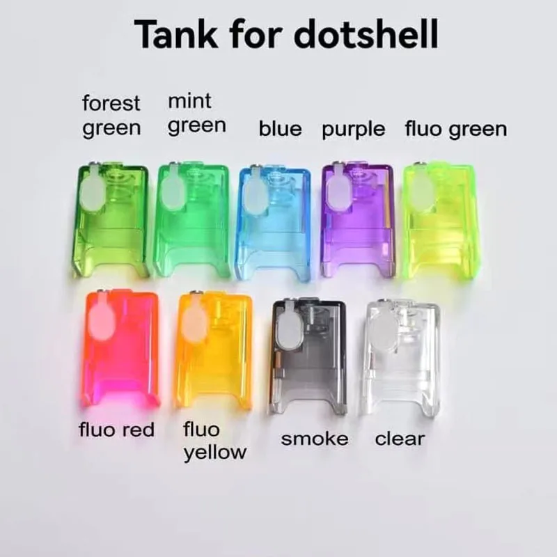 Replacement PC Rebuildable Tank for Dotaio Dot aio V2 v1 mini Dotshell UPT Style Mod Kit RBA System Accessory furniture fitting