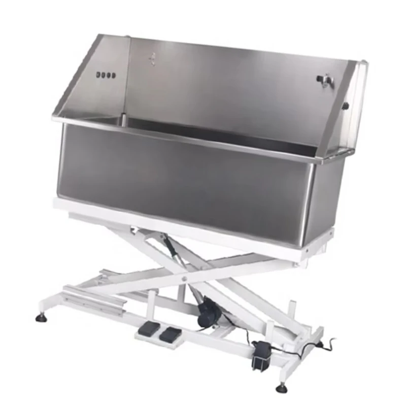 

Stainless Steel Adjustable Walk-In Tub Pet Bathtub