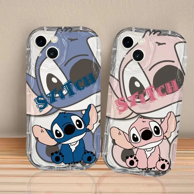 

Disney Stitch Soft Case for Huawei P60 P50 P40 P30 Pro Lite 4G 5G Mate 50 40 30 Pro Honor X5 Nova Y90 Silicone Shockproof Cover