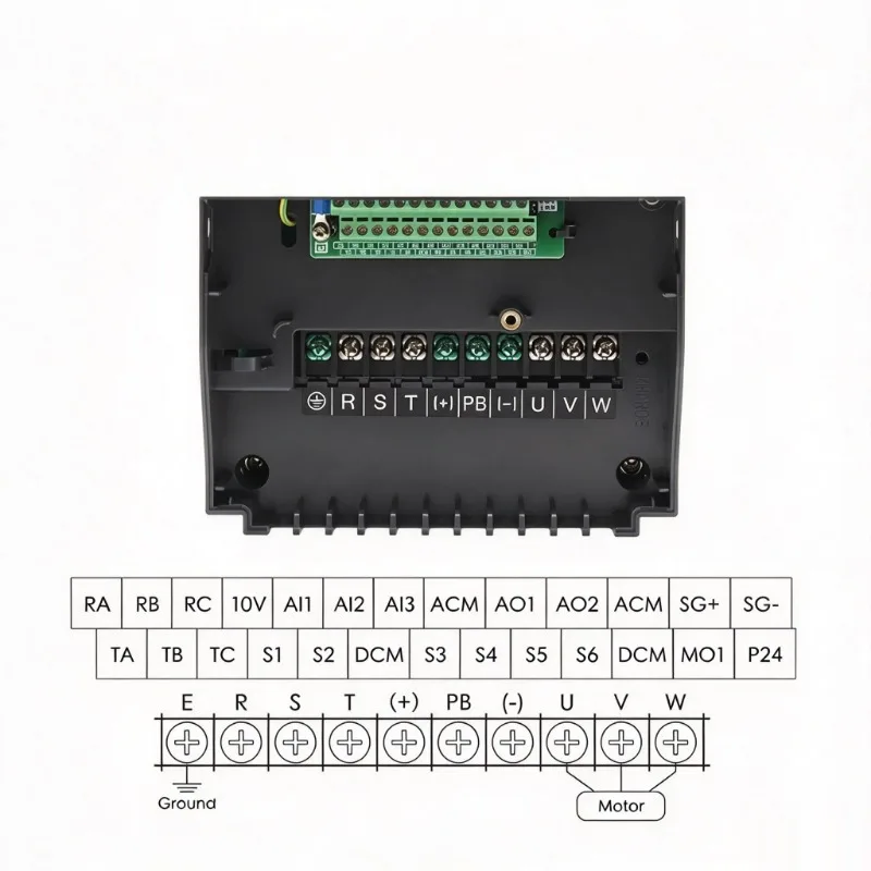 FULING BD600 5.5KW 220V/380V Frequency Drive for spindle motor speed control 1000Hz 3-phase output R