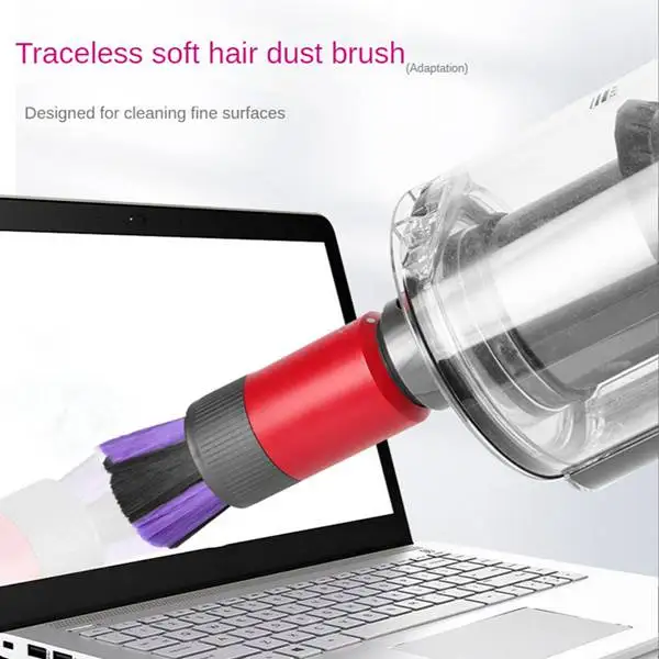 Traceless Brush Head For Dyson V7 V8 V10 V11 V12 V15 Vacuum Cleaner Parts Soft Brush Head Accessories Dust Removal Brush Head