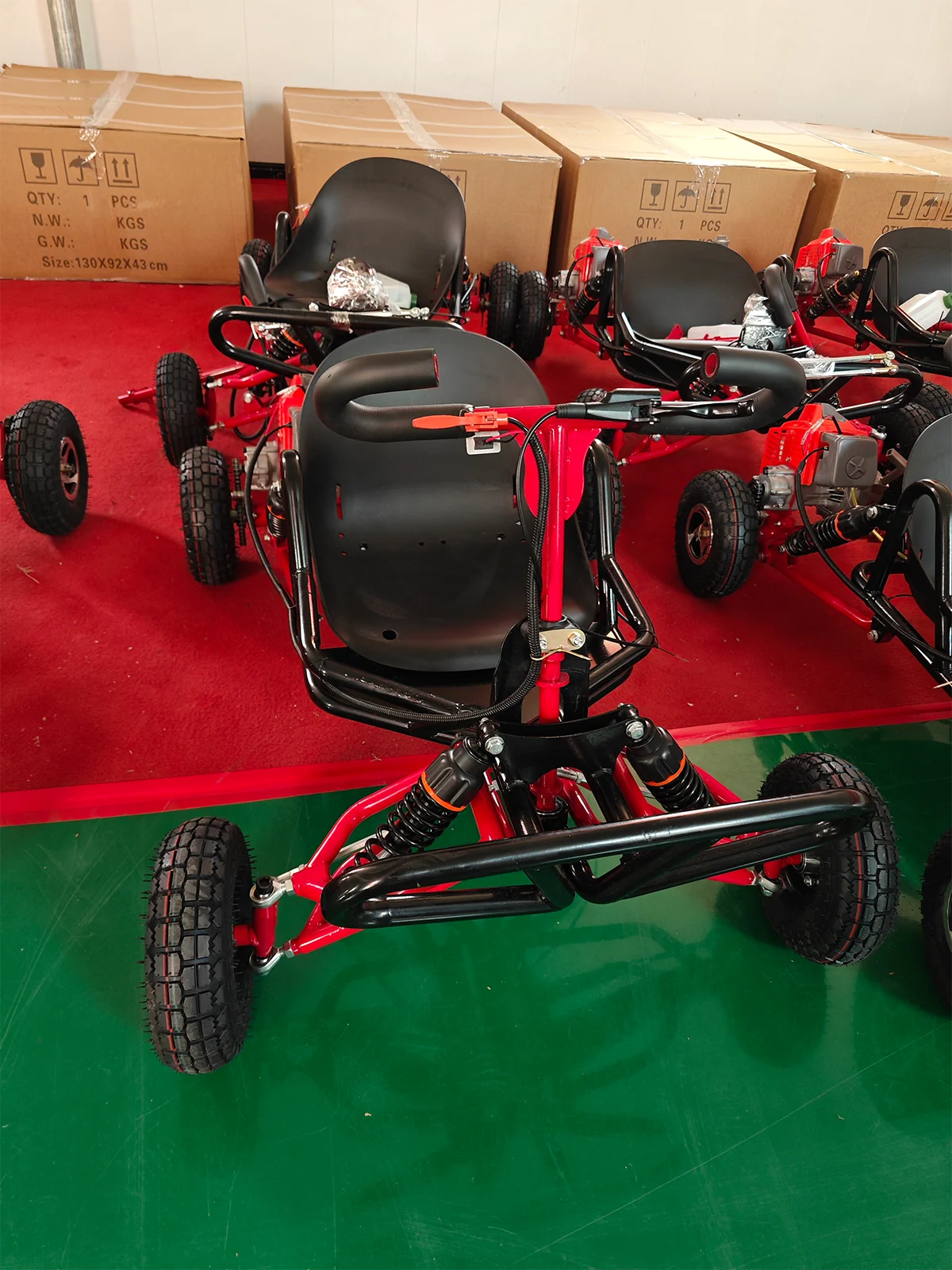 All-terrain off-road kart hydraulic brakes 100km fuel consumption 3L hydraulic shock absorption maximum speed 45KM/H