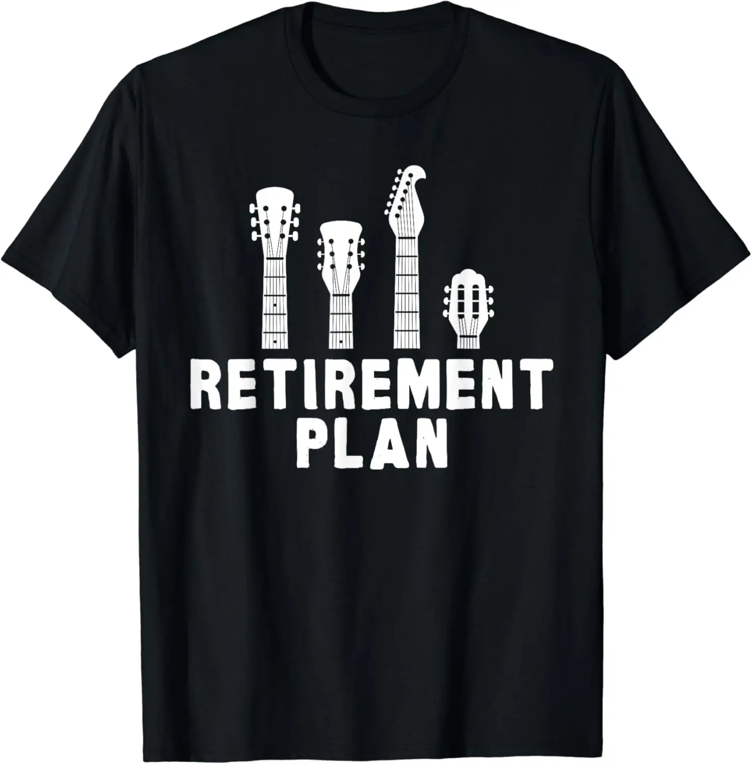 

Guitare Band Retirement Plan Musik CD & Vinyl Vintage T-Shirt