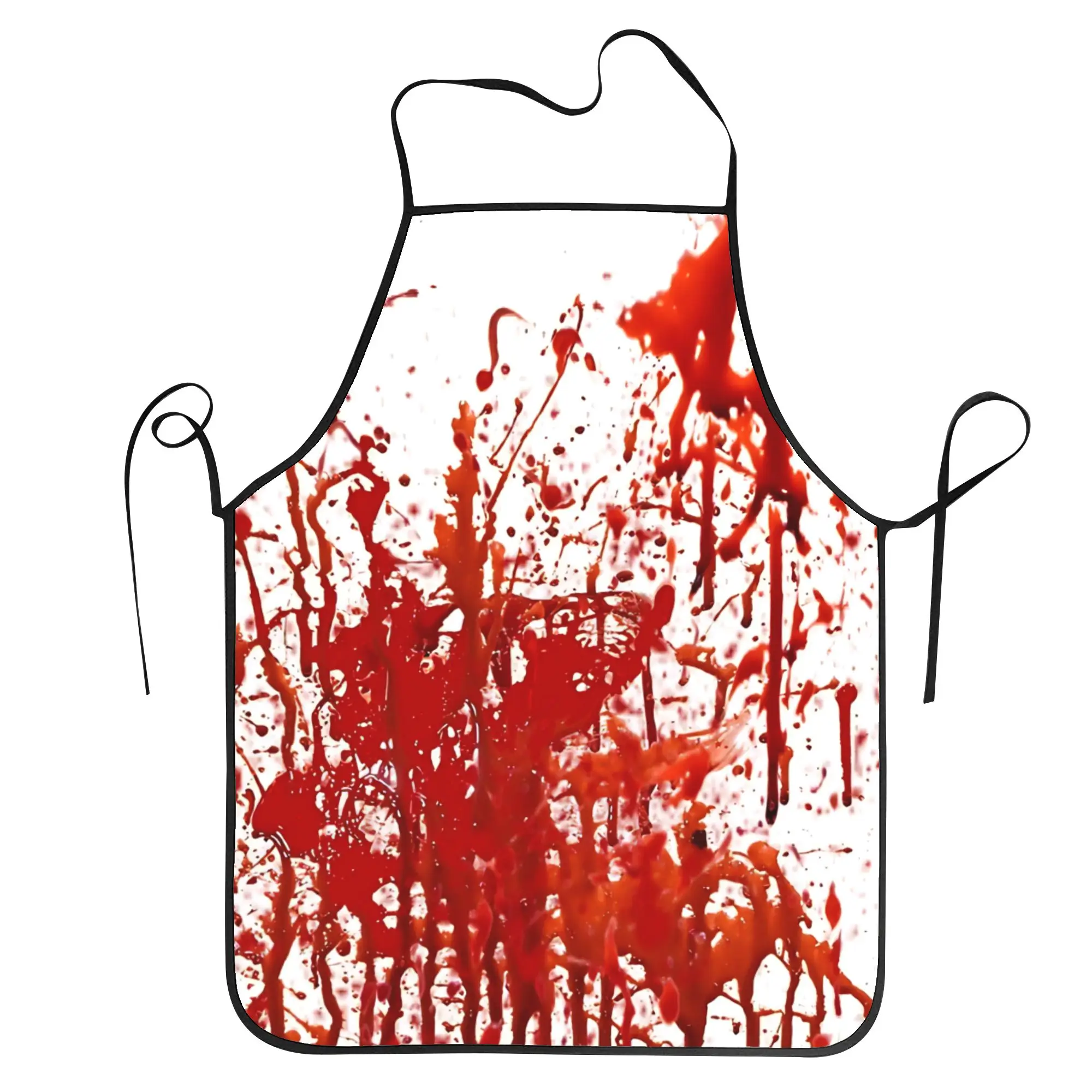 Blood Pollution Apron  Household Barber Kitchen Accessories Restraunt Fashion Aprons without Pocket