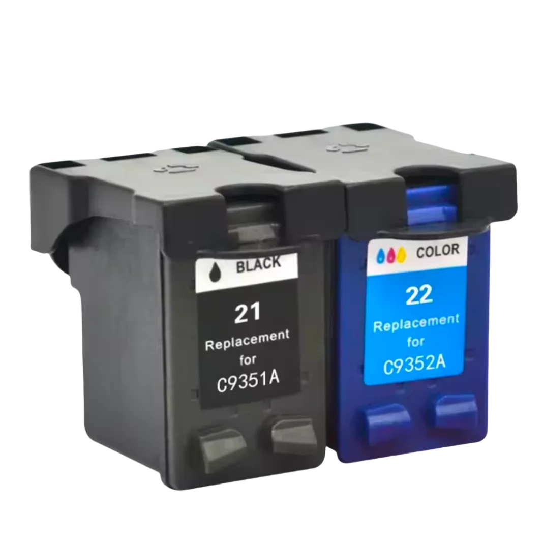 Ink Cartridge HP21XL 22XL For HP DeskJet F2110 F2120 F2128 F2140 F2180 F2187 F2188 F2210 F2212 F2214 Printer For HP21 22