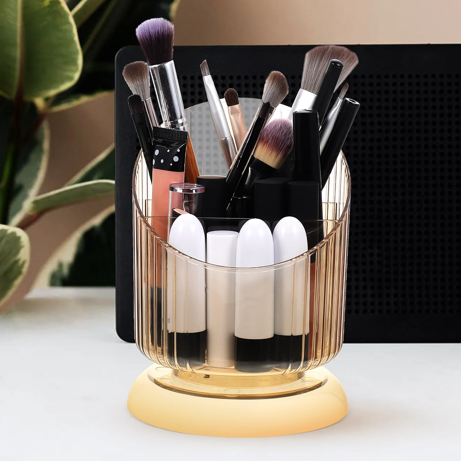 컴파트먼트 펜슬 홀더 펫 데스크탑 오거나이저 대용량 잡화 수납 박스 펜 홀더 문구류 컨테이너 데스크용