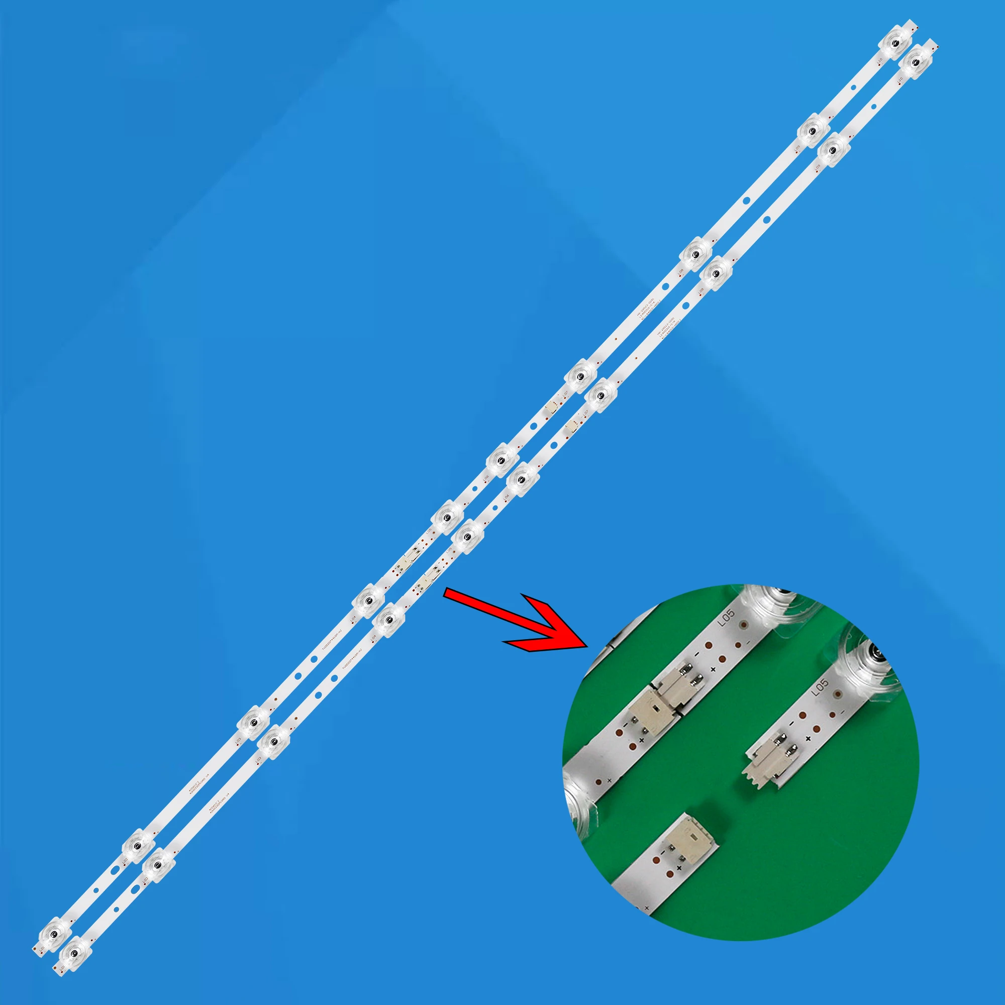 2/10/20pcs LED backlight Strip 40