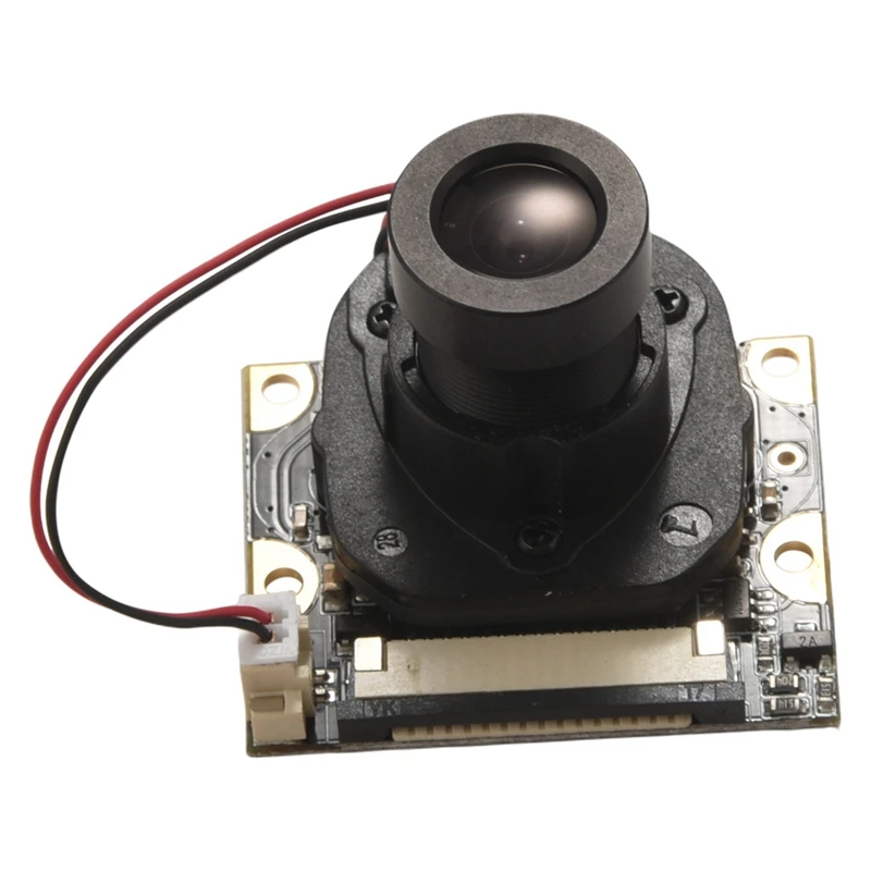 2X Night Vision Camera Module For Raspberry Pi 4, Mini 5MP 1080P HD Video OV5647 Sensor Webcam Kit With Embedded IR-Cut