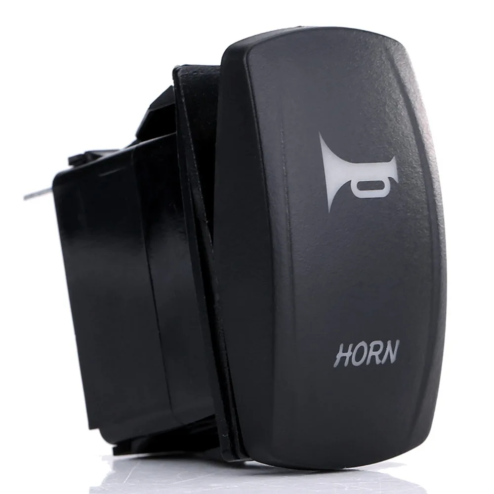 12V-24V Rocker Toggle Switch On Off Function 3 Pin On Off Rocker Switch Waterproof Design 3 Pin Rocker Switch For Car Caravan