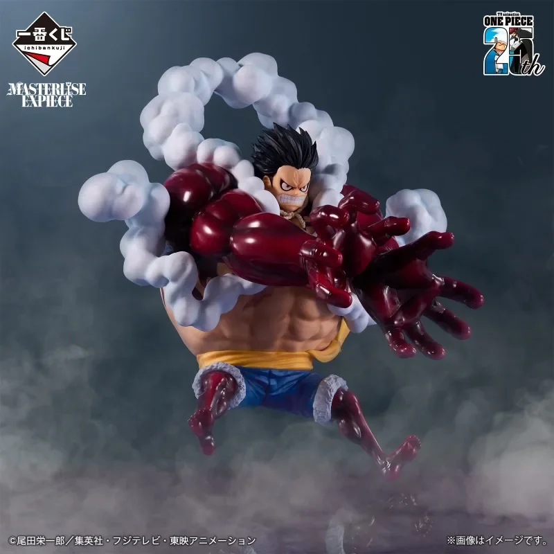 Original BANDAI Ichiban Kuji One Piece 25th Road to Pirate King Monkey D. Luffy Gear 2 3 4 5 Figure Anime Action Model Toys Gift - view 5