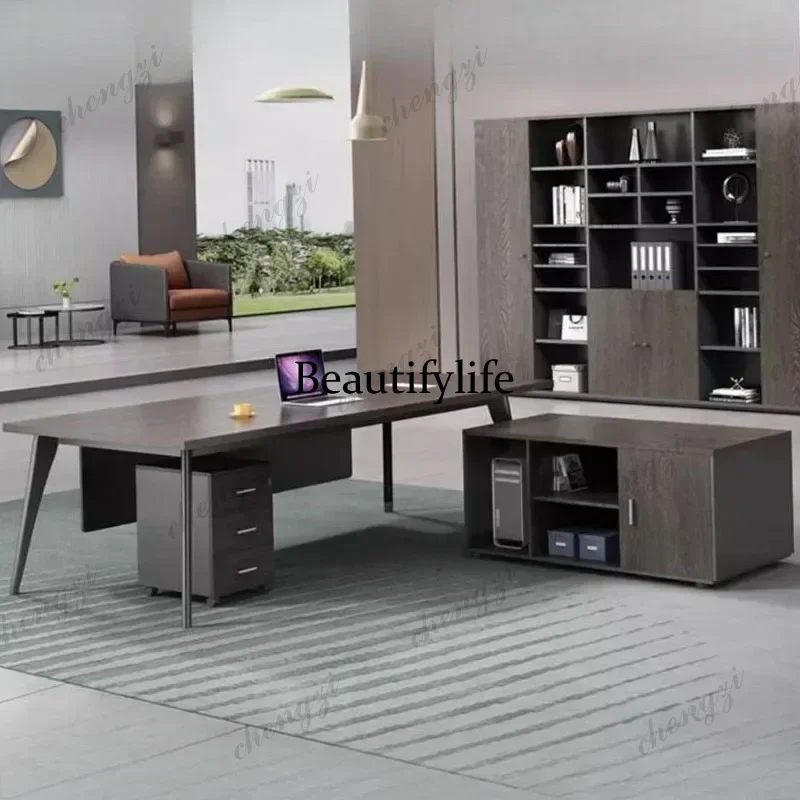 DD182Office Desk Conference Tables Organizer L Shaped Computer Desks Gaming Bedroom Storage Tavolino Trendy Furniture