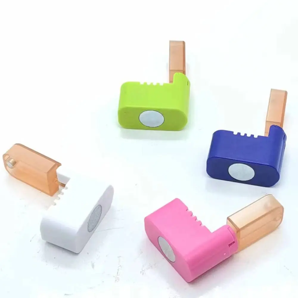 قفل صندوق زيت السيليكون لآلة الخياطة يمنع كسر صندوق سلكي ملون من البلاستيك من خلال الحرف اليدوية ذاتية الصنع #4