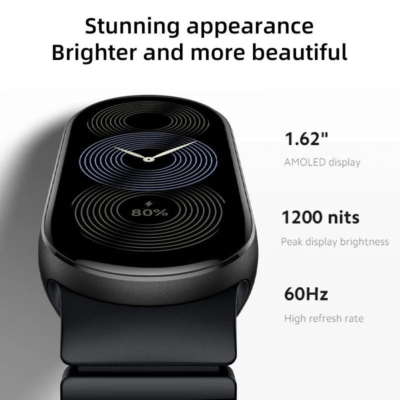 Global Version Xiaomi Smart Band 9 1.62\'\' AMOLED display Up to 21-day battery life* rate and SpO₂ monitoring* 150+ sports modes