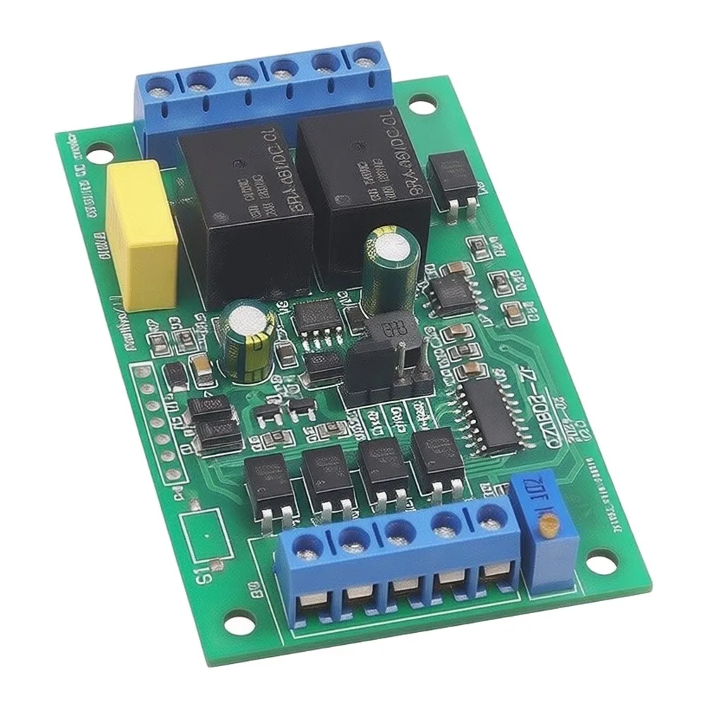 DC Forward Reverse Driver with Optocoupler Input and Limit Switch Integration for 6V 12V 24V Motor Control Applications