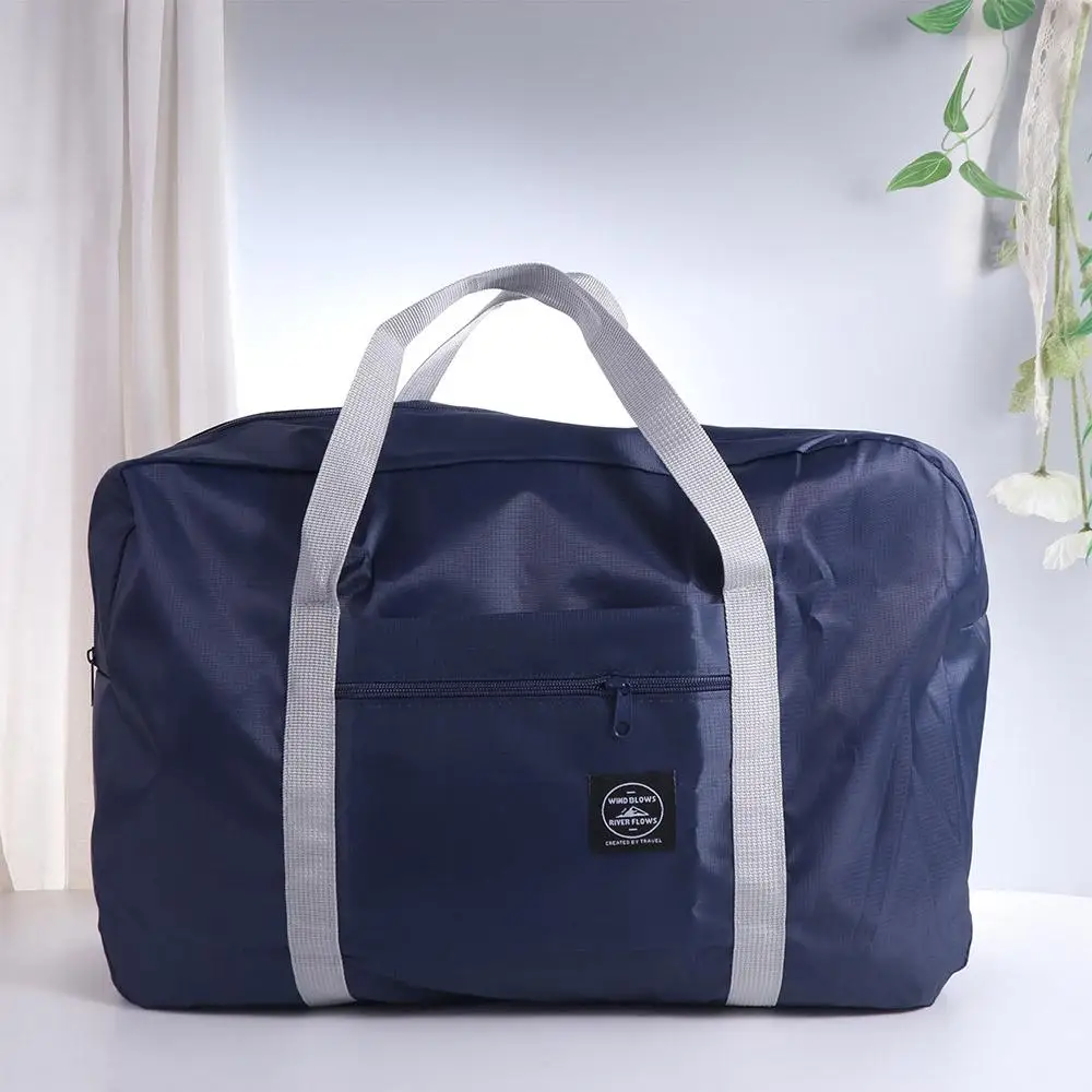 

Fashion Nylon Large Capacity Clothes Organizer Waterproof Storage Bag Luggage Bag Handbags Travel Bags