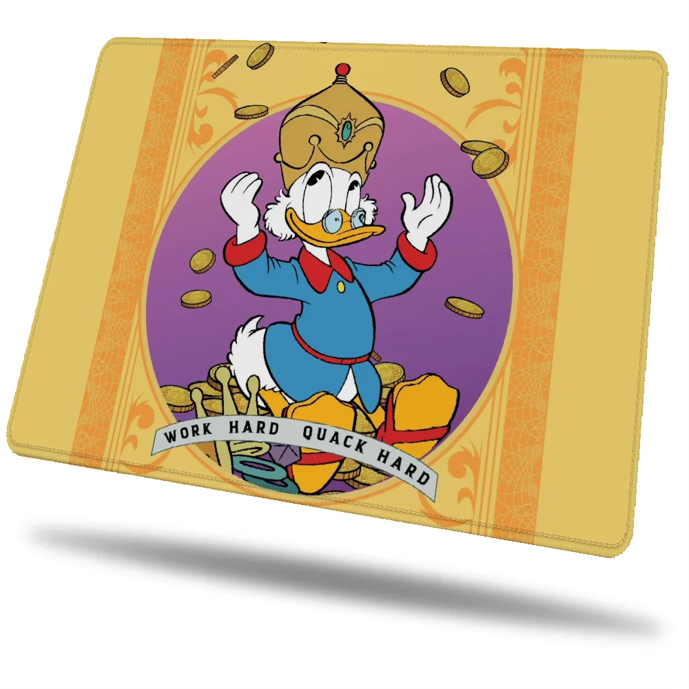 Scrooge McDuck Desk Accessory Small Custom Mouse Pad Anime Pc Gamer Girl Gaming Accessories Computer Mat Mousepad Company Mause