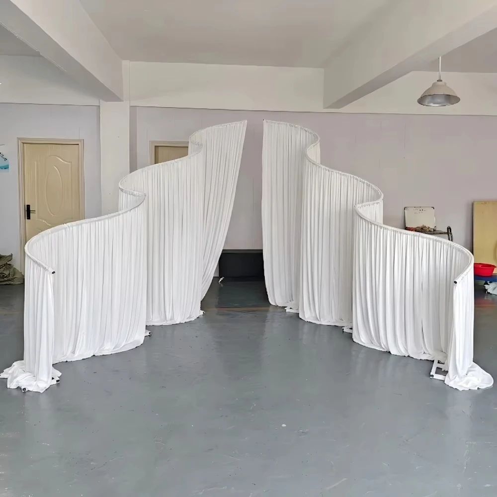 Neuer Bestseller: Outdoor-Hochzeitsbogen mit Drapierung, Luxuriöser Bühnenhintergrund im Waldthema, Party-Dekorationsstück, Verschiedene Stile Verfügbar – Detail 11