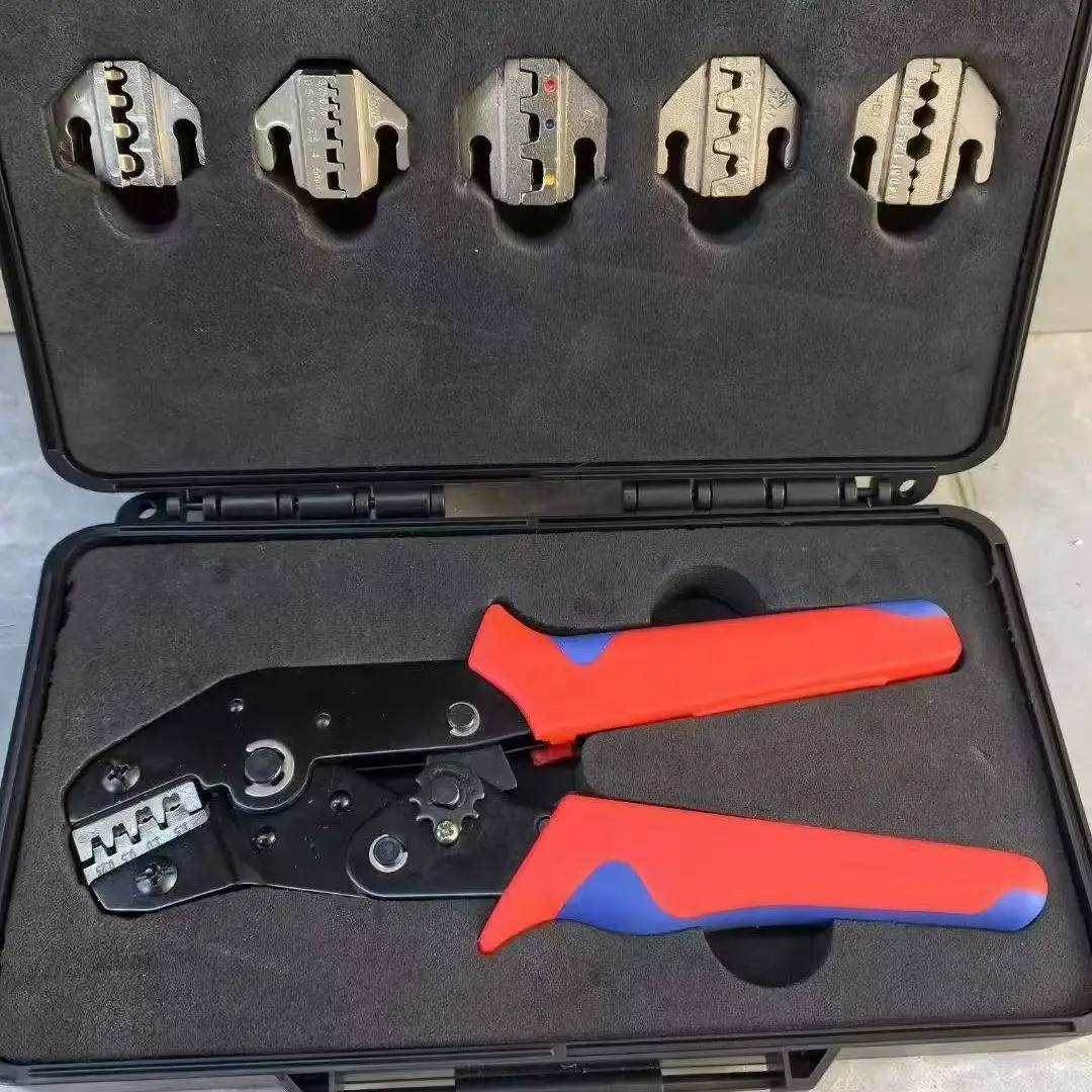 

Обжимной инструмент, плоскогубцы для электриков, обжимные инструменты 0,08-6 мм, набор плоскогубцев, соединителей, совместимый с широким диапазоном клемм