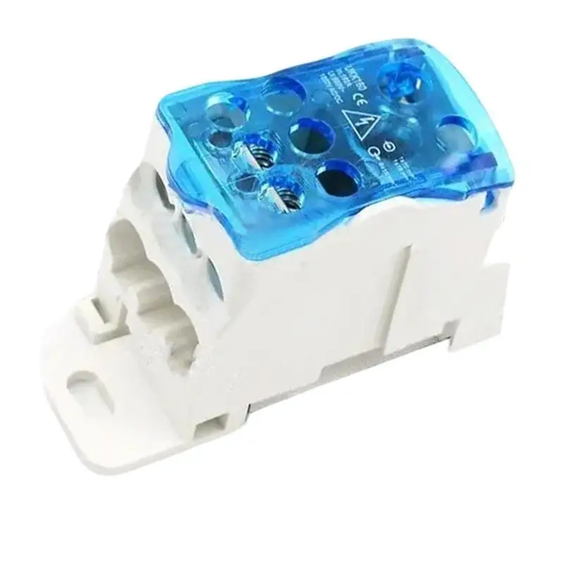 652F Quick Connection Small Wire Terminals 1 In 6 Out 160A for Multifunction Wiring Need