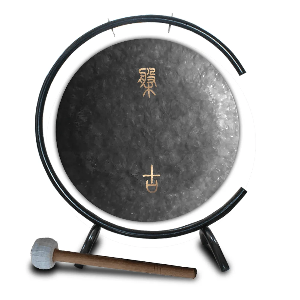 

24''/ 60CM Chau Gongs with C-type Gong Stand Bronze Handmade Gongs For Gong Meditation