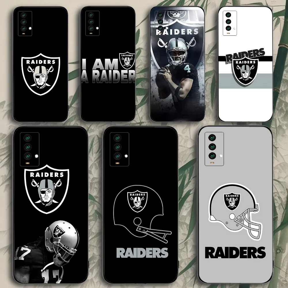 Oakland Raiders Phone Case For Xiaomi 11 Redmi Note 11 5G 8T 9A 9 10T Note8Pro Note9 12SUltra Black Case