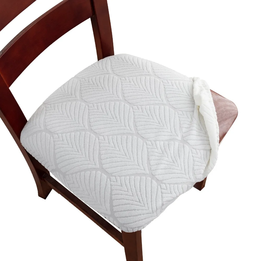 Stain Resistant Dining Chair Covers Pet Claw Resistant Waterproof Seat Covers Scratch Resistant Easy Clean