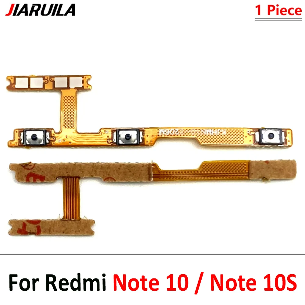 USB Charging Port Dock Connector Micro Board LCD Main FPC Mainboard Power On Off Flex Cable For Xiaomi Redmi Note 10 / Note 10s image 6