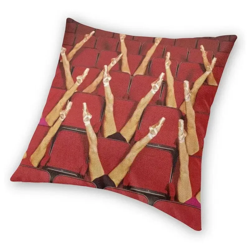 Fashion Christmas Square Throw Pillow Case Home Decorative 3D Double Side Print Toiletpaper Cushion Cover for Living Room Sofa