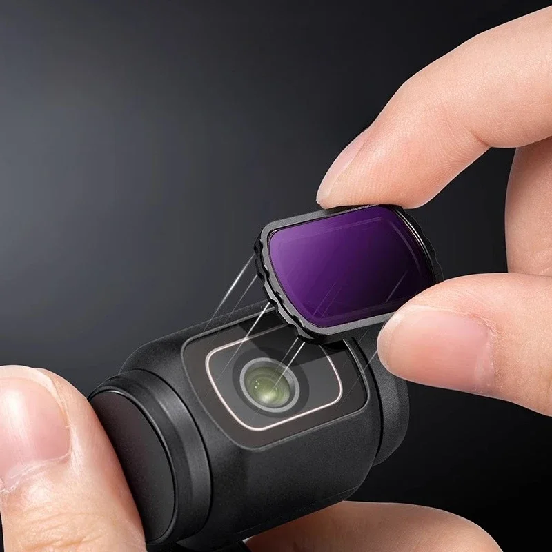 Filter set, magnetic UV mirror polarizer