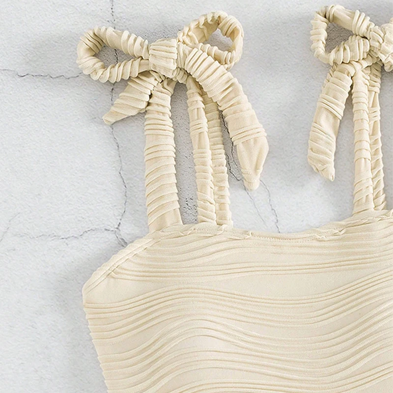 بدلة سباحة كلاسيكية كلاسيكية من Para Praia بدلة سباحة نسائية بيضاء من قطعة واحدة 2025 ملابس سباحة مضلعة جديدة بدلة استحمام نسائية عالية الخصر