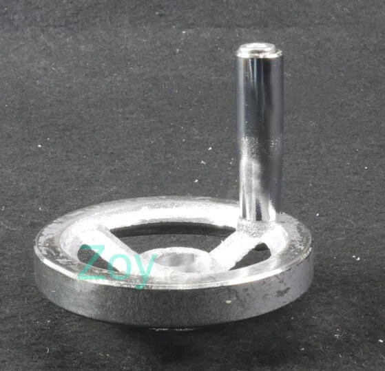 

3" Machine Milling Lathe Resettable CastIron Key Groove Handwheel Chrome-plating