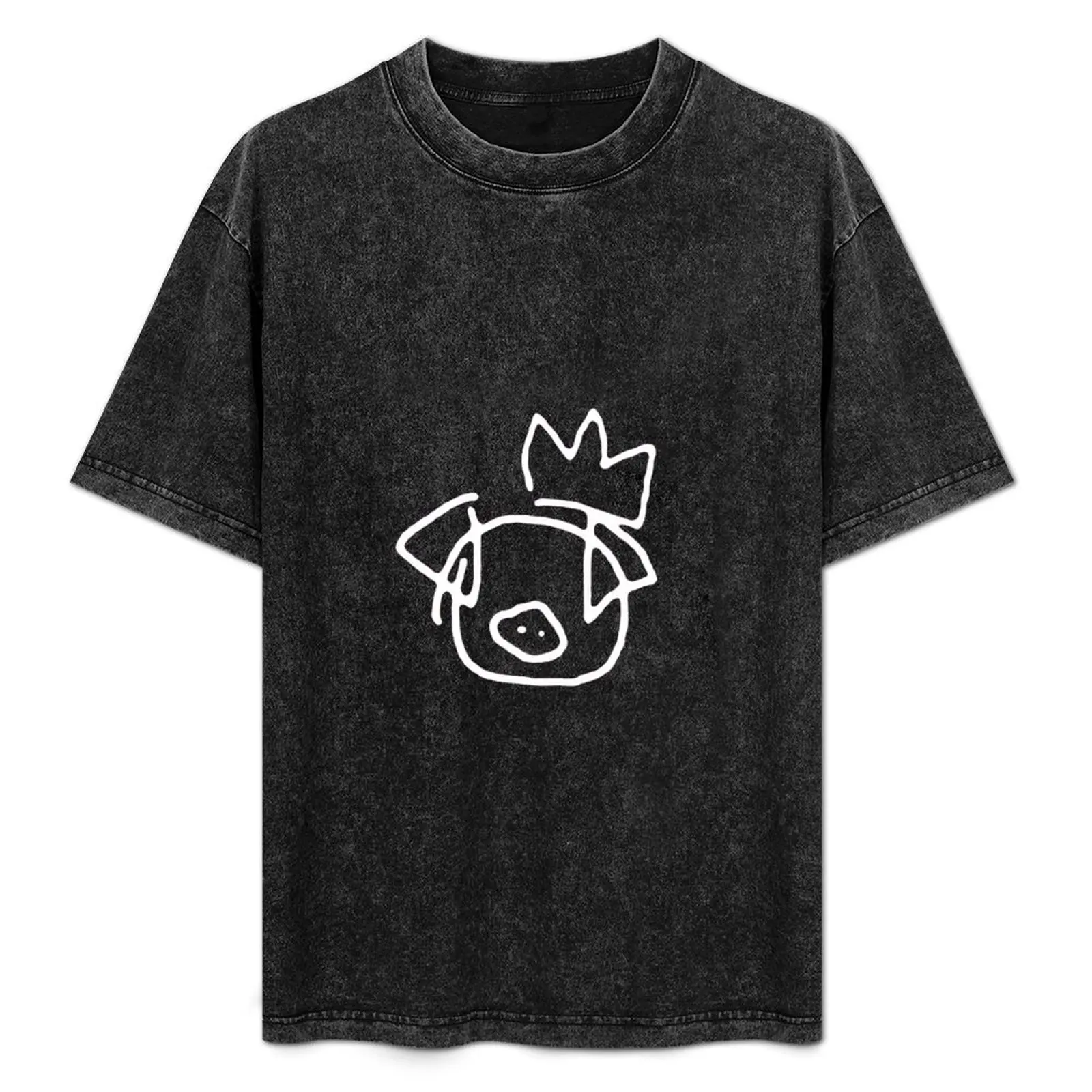 

Technoblade m-erch technoblade Blood for The god front side, for The God, m-erch, T-Shirt Stylish Graphic Short Sleeve Top