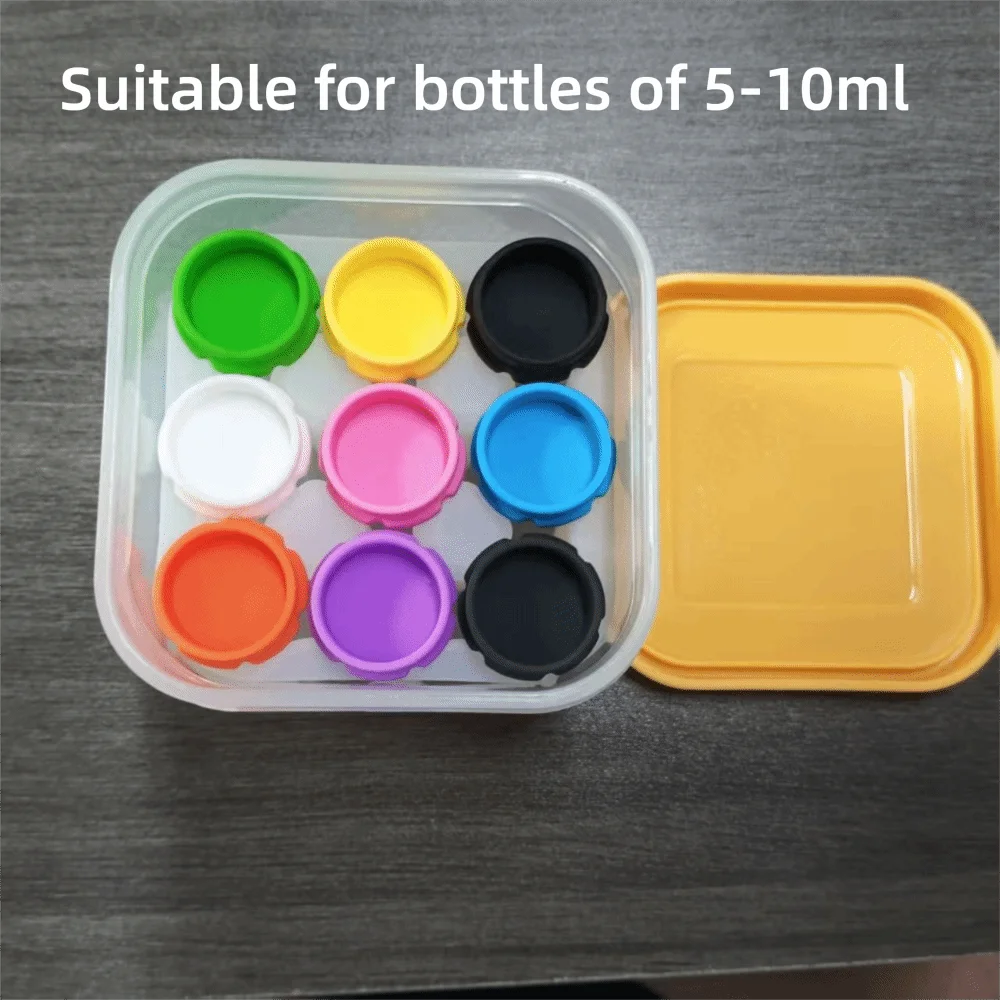 10ml Vial Compatible Peptide Organizer Dishwasher-Safe Reusable Travel Vial Case 5ml Vial Compatible Portable Vial Holder Box