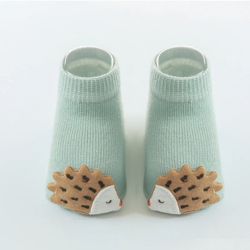 Chaussettes d'NikAntidérapantes en Coton pour Enfant de 0 à 3 Ans, Chaussures d'Été et d'Automne pour Nouveau-né