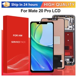 tft Display for Huawei Mate 20 Pro LYA-L09 LYA-L29 Lcd Display Digital Touch Screen with Frame for  Huawei Mate 20 Pro Assembly