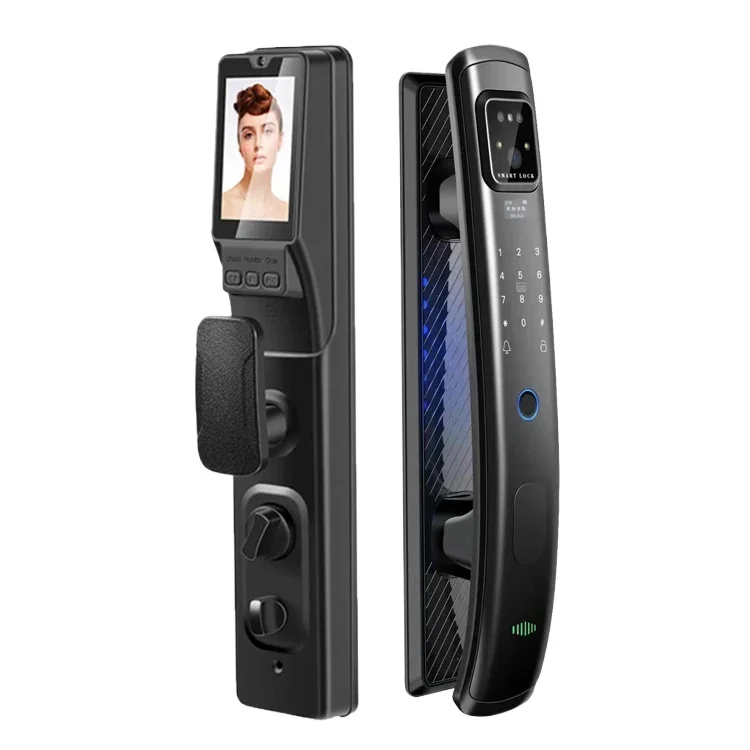 Source Locks Dedicated To Face Recognition Wifi Code Security Fingerprint Tuyas 3D Camera Smart Door Locks