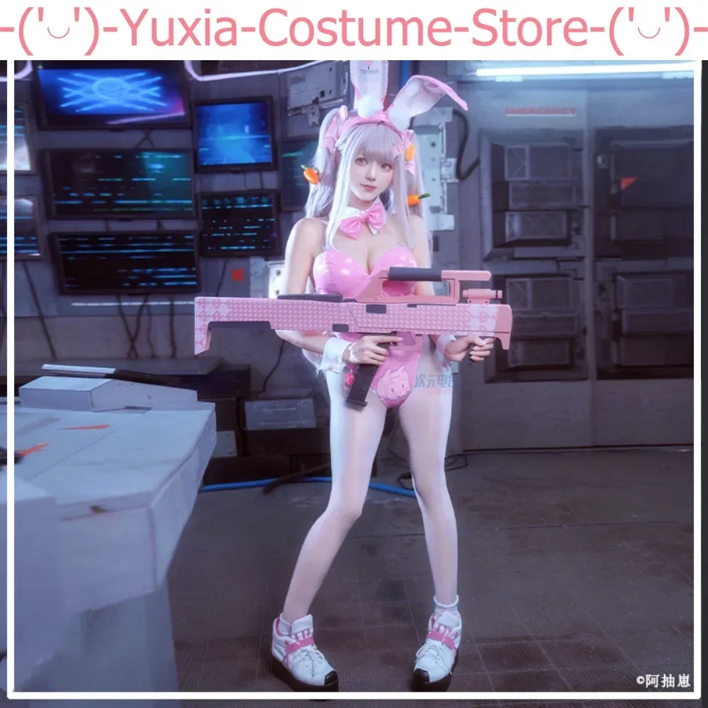 

Goddess Of Victory: Nikke Alice Bunny Girl Cosplay Costume Cos Game Anime Party Uniform Hallowen Play Role Clothes Clothing