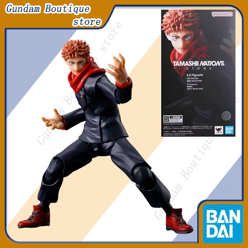 

Bandai Genuine TNS SHF Jujutsu Kaisen Itadori Yuji [BEST SELECTION] 15cm Anime Action Figure Collectible Model Toy Gift Children