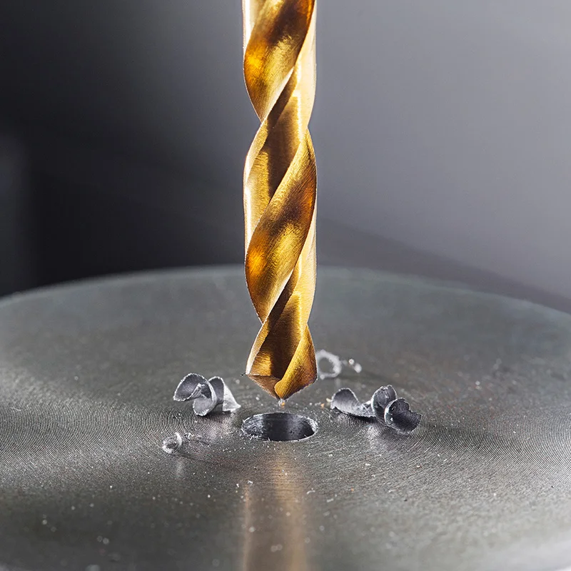 Hex Shank Titanium M35 HSS Twist Drill Bit 6/7/8/9/10/11/12/13mm Hex Twist Drill Bit with 1/4